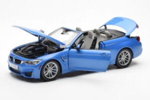 BMW M4 F83 Cabriolet Yas Marina Blauw Paragon 1:18 80432339612 Metaal — afbeelding 2 van 8