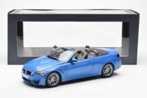 BMW M4 F83 Cabriolet Yas Marina Blauw Paragon 1:18 80432339612 Metaal — afbeelding 8 van 8