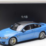BMW M4 F82 Yas Marina Blauw Paragon 1:18 PA-97102 - image 8 of 8