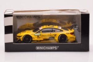 BMW M4 F82 DTM BMW Team RMG #16 T. Glock DTM 2016 Minichamps 1:43 410162416 Metaal — afbeelding 4 van 4