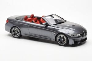 BMW M4 F83 Cabriolet Grijs GT Spirit 1:18 GT081 Hars — afbeelding 4 van 6