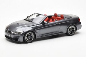 BMW M4 F83 Cabriolet Grijs GT Spirit 1:18 GT081