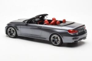 BMW M4 F83 Cabriolet Grijs GT Spirit 1:18 GT081 Hars — afbeelding 5 van 6