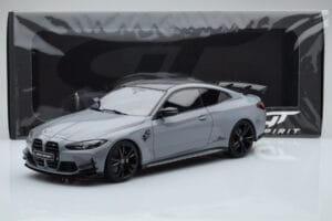 BMW M4 G82 AC Schnitzer Nardo Grijs GT Spirit 1:18 GT376 Hars — afbeelding 5 van 5