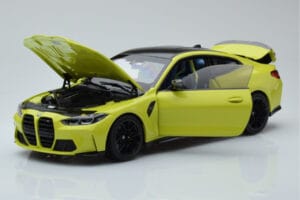 BMW M4 G82 Geel Dealer Editie Minichamps 1:18 80435A51949 Metaal — afbeelding 2 van 8