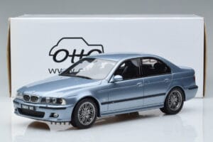 BMW M5 E39 Silverwater Blauw Otto 1:18 OT554 Hars — afbeelding 6 van 6