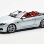BMW M6 F12 Cabriolet Silverstone Zilver II Paragon 1:18