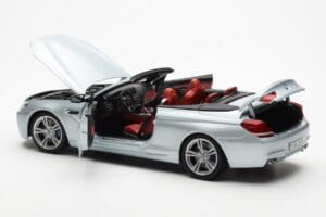 BMW M6 F12 Cabriolet Silverstone Zilver II Paragon 1:18 80432253656 Metaal — afbeelding 5 van 8