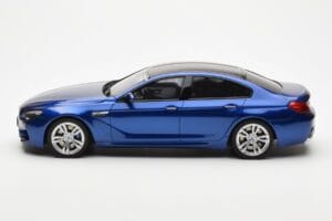 BMW M6 F06 Gran Coupe Blauw GT Spirit 1:18 GT184 Hars — afbeelding 3 van 6