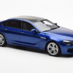 BMW M6 F06 Gran Coupe Blauw GT Spirit 1:18 - image 4 of 6
