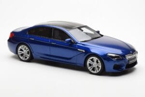 BMW M6 F06 Gran Coupe Blauw GT Spirit 1:18 GT184 Hars — afbeelding 4 van 6