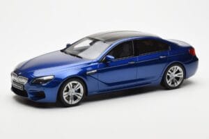 BMW M6 F06 Gran Coupe Blauw GT Spirit 1:18 GT184