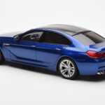 BMW M6 F06 Gran Coupe Blauw GT Spirit 1:18 - image 5 of 6