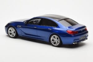 BMW M6 F06 Gran Coupe Blauw GT Spirit 1:18 GT184 Hars — afbeelding 5 van 6
