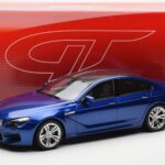 BMW M6 F06 Gran Coupe Blauw GT Spirit 1:18 - image 6 of 6