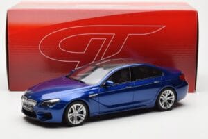BMW M6 F06 Gran Coupe Blauw GT Spirit 1:18 GT184 Hars — afbeelding 6 van 6
