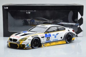 BMW M6 GT3 Rowe Racing #98 A. Graf / R. Westbrook / N. Catsburg / N. Paltalla 24 Hours of Nurburgring 2016 Minichamps 1:18 15 — afbeelding 6 van 6