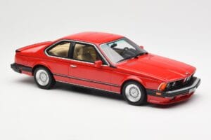 BMW M635 CSi E24 Henna Rood Otto 1:18 OT1018 Hars — afbeelding 4 van 6