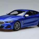 BMW M850i G15 Blauw Metallic Norev 1:18 183286 Metaal