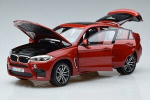 BMW X6M F86 Rood Norev 1:18 183242 Metaal — afbeelding 2 van 7