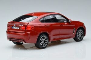 BMW X6M F86 Rood Norev 1:18 183242 Metaal — afbeelding 3 van 7
