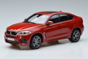 BMW X6M F86 Rood Norev 1:18 183242 Metaal