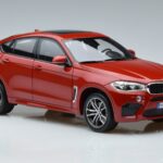 BMW X6M F86 Rood Norev 1:18 183242 Metaal - image 5 of 7
