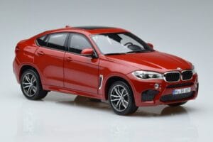 BMW X6M F86 Rood Norev 1:18 183242 Metaal — afbeelding 5 van 7