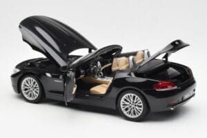 BMW Z4 E89 Spider Zwart Metallic Kyosho 1:18 08771BK Metaal — afbeelding 6 van 9