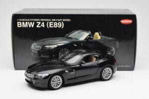 BMW Z4 E89 Spider Zwart Metallic Kyosho 1:18 08771BK Metaal — afbeelding 9 van 9