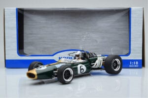 Brabham BT20 Repco #6 D. Hulme British GP 1966 MCG 1:18 MCG18609F Metaal — afbeelding 6 van 6