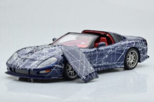 Chevrolet Callaway C12 Corvette MUKO Artcar AUTOart 1:18 71014 Metaal — afbeelding 4 van 9