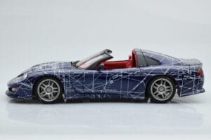 Chevrolet Callaway C12 Corvette MUKO Artcar AUTOart 1:18 71014 Metaal — afbeelding 6 van 9