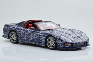 Chevrolet Callaway C12 Corvette MUKO Artcar AUTOart 1:18 71014 Metaal — afbeelding 7 van 9