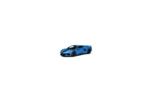 Chevrolet Corvette C8 Rapid Blauw GT Spirit 1:18 GT286 Hars