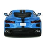 Chevrolet Corvette C8 Rapid Blauw GT Spirit 1:18 GT286 Hars - image 5 of 7