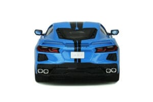Chevrolet Corvette C8 Rapid Blauw GT Spirit 1:18 GT286 Hars — afbeelding 5 van 7
