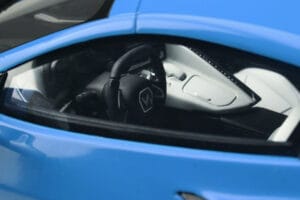 Chevrolet Corvette C8 Rapid Blauw GT Spirit 1:18 GT286 Hars — afbeelding 7 van 7