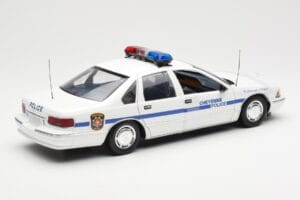 Chevrolet Caprice Cheyenne Politie UT Models 1:18 21025 Metaal — afbeelding 2 van 6