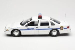Chevrolet Caprice Cheyenne Politie UT Models 1:18 21025 Metaal — afbeelding 3 van 6
