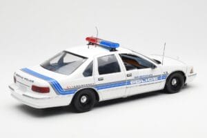 Chevrolet Caprice Sebring Politie UT Models 1:18 21029 Metaal — afbeelding 2 van 6