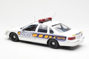 Chevrolet Caprice Watkins Glen Politie UT Models 1:18 21028 Metaal — afbeelding 5 van 6