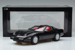 Chevrolet Corvette C4 Zwart AUTOart 1:18 71242 Metaal — afbeelding 8 van 8