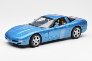 Chevrolet Corvette C5 Blauw Metallic UT Models 1:18
