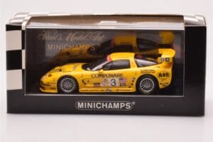 Chevrolet Corvette C5R #3 O. Gavin / J. O'Connell / R. Fellows Sebring 12 Hours 2003 Minichamps 1:43 400031403 Metaal — afbeelding 4 van 4