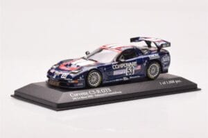 Chevrolet Corvette C5R #53 R. Fellows / J. O'Connell / F. Freon 24 Hours of Le Mans 2003 Minichamps 1:43 400031453 Metaal — afbeelding 2 van 4
