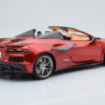 Chevrolet Corvette C8 Z06 Cabriolet Rood Mist GT Spirit 1:18 - image 2 of 5