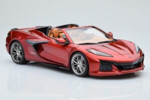 Chevrolet Corvette C8 Z06 Cabriolet Rood Mist GT Spirit 1:18 GT402 Hars — afbeelding 3 van 5