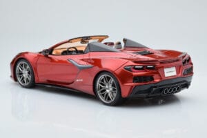 Chevrolet Corvette C8 Z06 Cabriolet Rood Mist GT Spirit 1:18 GT402 Hars — afbeelding 4 van 5