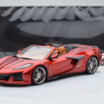 Chevrolet Corvette C8 Z06 Cabriolet Rood Mist GT Spirit 1:18 - image 5 of 5